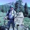 Tahoe Rim Trail-- Zero at the Granite Chief sign