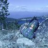 Spooner Lake on the Tahoe Rim Trail-- Zero's Granite Gear pack 